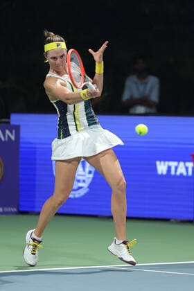 September 16, 2022, Chennai, India: NADIA PODOROSKA (ARG) against T. MARIA (GER) during Chennai Open WTA, Tennis Damen 25. Podoroska wins 3-6, 6-2,6-6,6-7. Chennai India - ZUMAs280 20220916_zsp_s280_009 Copyright: xSeshadrixSukumarx