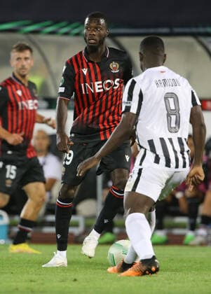 Nicolas Pepe OGC Nice FOOTBALL : Partizan vs OGC Nice - UEFA Conference Ligue - 15 09 2022 AleksandarDjorovic Panoramic 