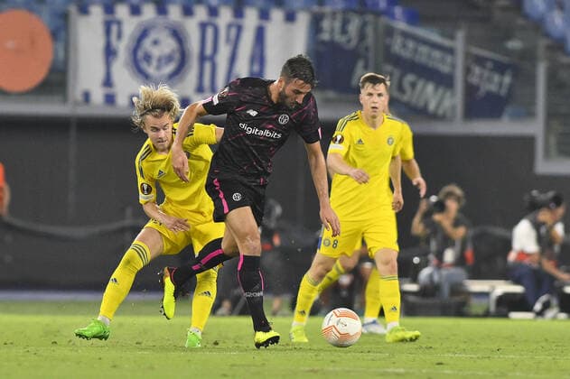 September 15, 2022, Rome, Italy: Bryan Cristante of A.S. Roma during the second day of UEFA Europa League Group C match between A.S. Roma and HJK Helsinki at Olimpico Stadium on September 15, 2022 in Rome, Italy. football Europa League match - AS Roma vs HJK Helsinki, Rome, Italy  - ZUMAl164 20220915_zsa_l164_430 Copyright: xDomenicoxCippitellix