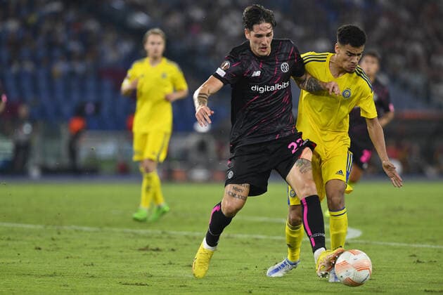 during the second day of UEFA Europa League Group C match between A.S. Roma and HJK Helsinki at Olimpico Stadium on September 15, 2022 in Rome, Italy.  Copyright: xDomenicoxCippitellix xipa-agencyx xLivexMediax 0
