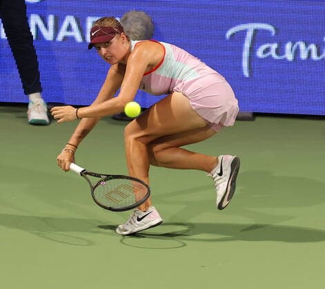 September 16, 2022, Chennai, Tamil Nadu, India: Chennai Open WTA, Tennis Damen 250: ..Linda FRUHVIRTOVA CZE vs.V. Gracheva .Linda FRUHVIRTOVA won by.6-4,6-3 and entered semi finals. Chennai India - ZUMAs280 20220916_zsp_s280_070 Copyright: xSeshadrixSukumarx
