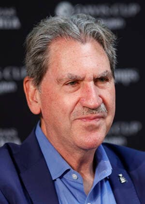 Davis Cup 2022, Pressekonferenz mit ITF Praesident David Haggerty, Portrait, Portraet Tennis - Davis Cup 2022 - ITF Davis Cup - Rothenbaum - Hamburg - Hamburg - Germany - 18 September 2022. Â Copyright: xJuergenxHasenkopfx