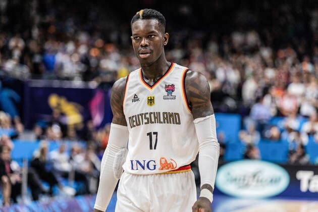 September 18, 2022, Berlin, Germany: Dennis Schroder of Germany seen during the third-place game of the FIBA Eurobasket 2022 between Germany and Poland at Mercedes Benz Arena. .Final score; Germany 82: 69 Poland. Berlin Germany - ZUMAs197 20220918_zaa_s197_549 Copyright: xNicholasxMullerx