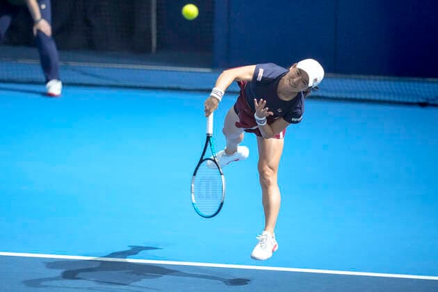 Shuko AOYAMA (JPN), SEPTEMBER 20, 2022 - Tennis : Womens Doubles at Ariake Coliseum durring TORAY Pan Pacific Open Tennis Tournament 2022, Japan. Noxthirdxpartyxsales  (199075959)