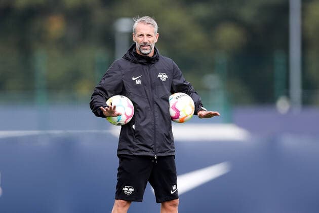 RB Leipzig - Training 21.09.2022 Leipzig, 21.09.2022, RB Trainingszentrum, Saison 2022 2023, 1. Bundesliga , RB Leipzig Training , Im Bild: Trainer Marco Rose ,