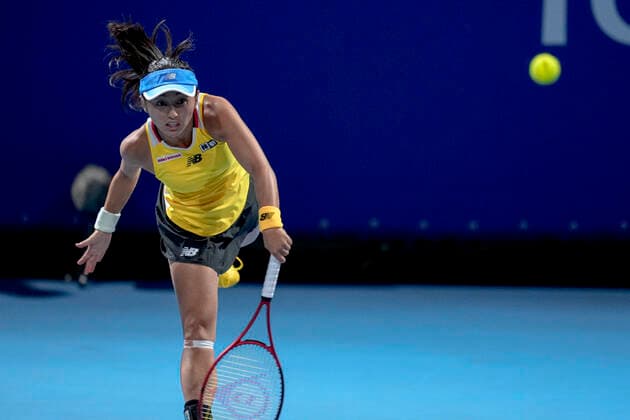 Misaki Doi (JPN), SEPTEMBER 21, 2022 - Tennis : Womens Doubles 1st Round match at Ariake Coliseum during TORAY Pan Pacific Open Tennis Tournament 2022, Japan. Noxthirdxpartyxsales  (199147370)