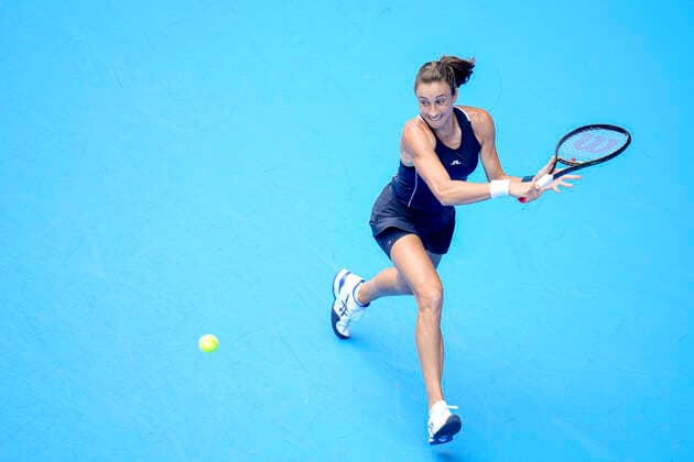 Petra MARTIC (CRO), SEPTEMBER 22, 2022 - Tennis : Womens Singles 2nd Round match at Ariake Coliseum during TORAY Pan Pacific Open Tennis Tournament 2022, Japan. Noxthirdxpartyxsales  (199213958)