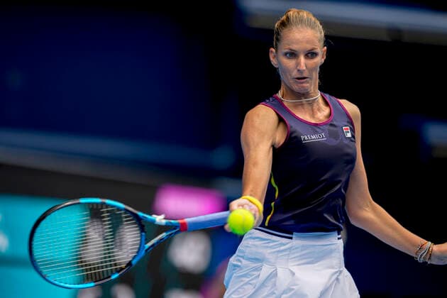 Caroline PLISKOVA (CZE), SEPTEMBER 22, 2022 - Tennis : Womens Singles 2nd Round match at Ariake Coliseum during TORAY Pan Pacific Open Tennis Tournament 2022, Japan. Noxthirdxpartyxsales  (199213965)
