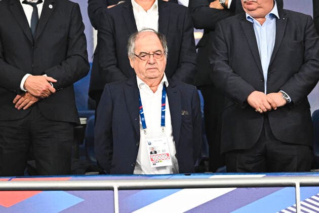 Noel Le Graet - president FFF FOOTBALL : France vs Autriche - Ligue des Nations - 22 09 2022 JBAutissier Panoramic 