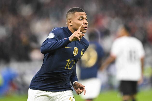 Kylian Mbappe (Fra) FOOTBALL : France vs Autriche - Ligue des Nations - 22 09 2022 JBAutissier Panoramic 