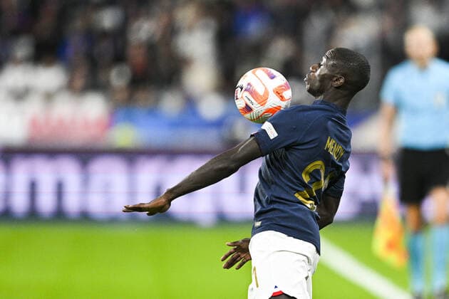 Ferland Mendy (Fra) FOOTBALL : France vs Autriche - Ligue des Nations - 22 09 2022 JBAutissier Panoramic 