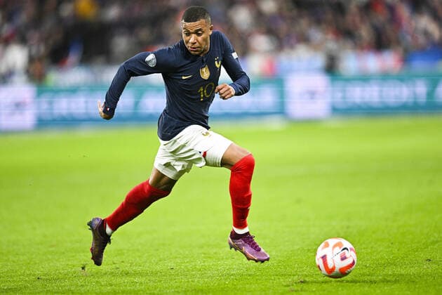 Kylian Mbappe (Fra) FOOTBALL : France vs Autriche - Ligue des Nations - 22 09 2022 JBAutissier Panoramic 