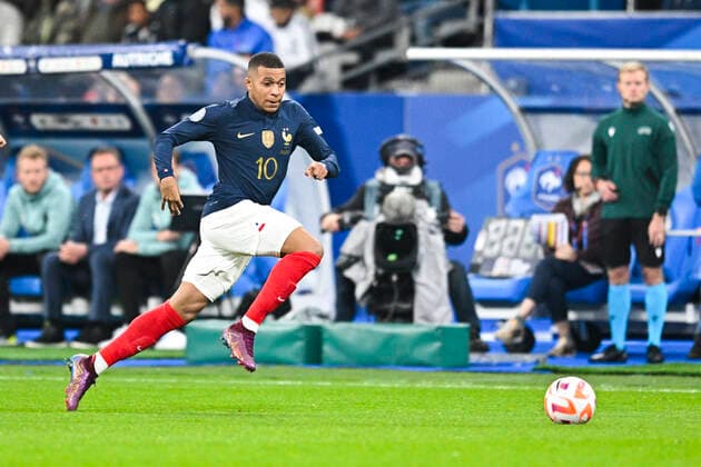 Kylian Mbappe (Fra) FOOTBALL : France vs Autriche - Ligue des Nations - 22 09 2022 JBAutissier Panoramic 