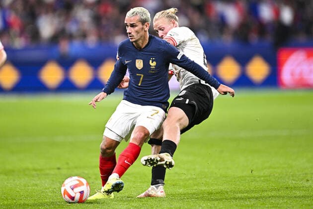 Antoine Griezmann (Fra) FOOTBALL : France vs Autriche - Ligue des Nations - 22 09 2022 JBAutissier Panoramic 