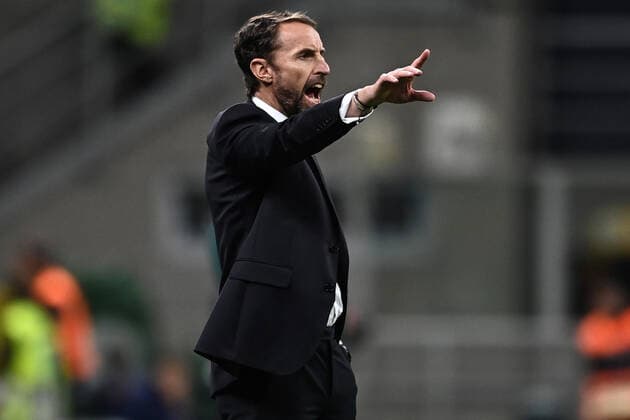 Mg Milano 23 09 2022 - Uefa Nations League Italia-Inghilterra foto Matteo Gribaudi Image nella foto: Gareth Southgate 
