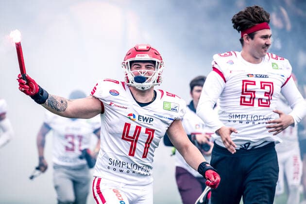 GFL Play Off Halbfinale: Potsdam Royals - Cologne Crocodiles; 24.09.2022 Potsdam Royals - Cologne Crocodiles Copyright: xBEAUTIFULxSPORTS NicolxMarschallx