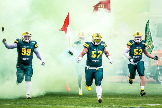 GFL Play Off Halbfinale: Potsdam Royals - Cologne Crocodiles; 24.09.2022 Potsdam Royals - Cologne Crocodiles Copyright: xBEAUTIFULxSPORTS NicolxMarschallx