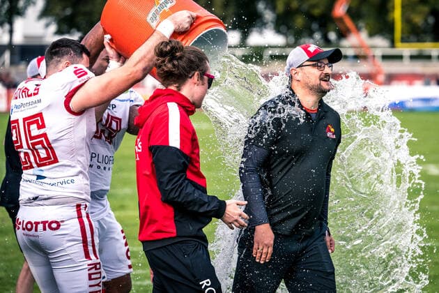 GFL Play Off Halbfinale: Potsdam Royals - Cologne Crocodiles; 24.09.2022 Potsdam Royals - Cologne Crocodiles Copyright: xBEAUTIFULxSPORTS NicolxMarschallx