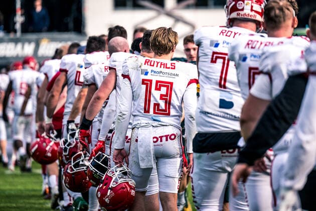 GFL Play Off Halbfinale: Potsdam Royals - Cologne Crocodiles; 24.09.2022 Potsdam Royals - Cologne Crocodiles Copyright: xBEAUTIFULxSPORTS NicolxMarschallx