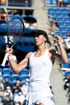 September 25, 2022, Tokyo, Japan: Liudmila SAMSONOVA celebrates after winning the Singles Final match against Qinwen ZHENG (CHN) during the TORAY PAN PACIFIC OPEN TENNIS TOURNAMENT 2022 at Ariake Coliseum. The tournament is held from September 17 to 25. Samsonova won 7:5,7:5. Tokyo Japan - ZUMAm191 20220925_zap_m191_011 Copyright: xRodrigoxReyesxMarinx
