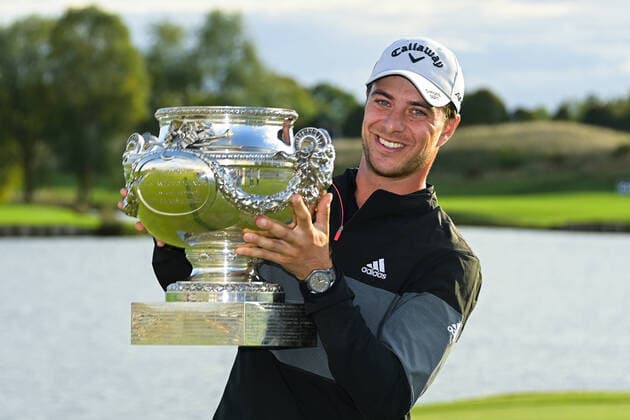 Bilder des Jahres 2022, Sport 09 September Sport Themen der Woche KW38 Guido Migliozzi GOLF : Cazoo Open de France - St Quentin en Yvelines - 25 09 2022 FedericoPestellini Panoramic 