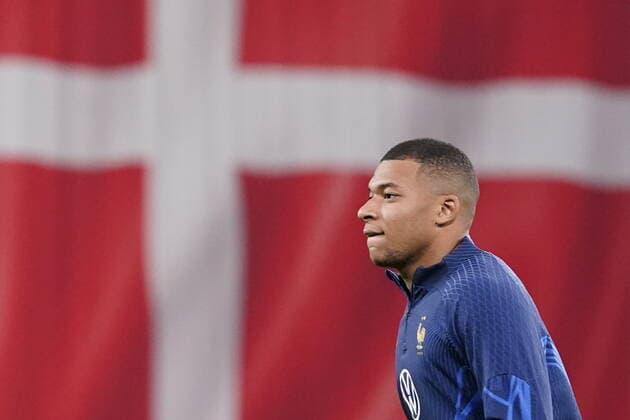 UEFA Nations League gruppe A-kampen mellem Danmark og Frankrig i Parken i København, søndag den 25. september 2022. , København Danmark