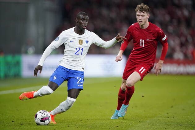 UEFA Nations League gruppe A-kampen mellem Danmark og Frankrig i Parken i København, søndag den 25. september 2022. , København Danmark