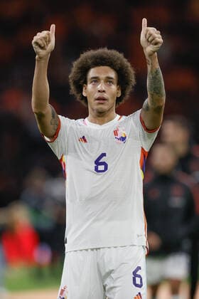 Sport Themen der Woche KW38 Sport Bilder des Tages Belgium s Axel Witsel pictured after a soccer game between the Netherlands and Belgian national team, Nationalteam the Red Devils, Sunday 25 September 2022 in Amsterdam, the Netherlands, the sixth and last game in the Nations League A group stage. BRUNOxFAHY  x45673817x