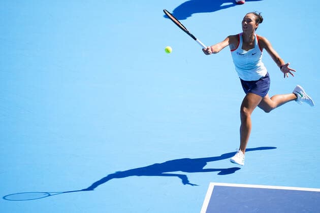 Qinwen Zheng (CHN), September 25, 2022 - Tennis : Singles Final match between Qinwen Zheng (CHN) 0-2 Liudmila Samsonova (RUS) at Ariake Colosseum during TORAY PAN PACIFIC OPEN TENNIS 2022 in Tokyo, Japan. Noxthirdxpartyxsales  (199516017)