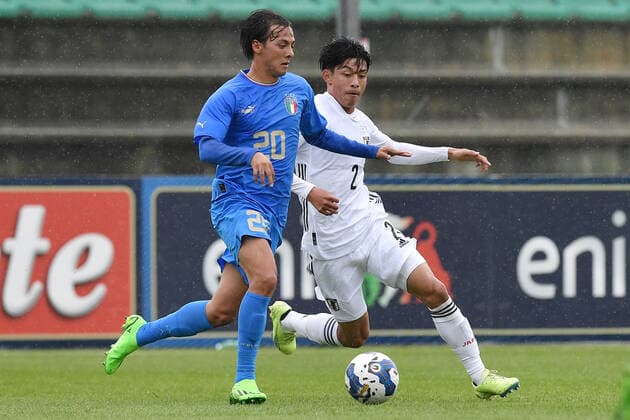 As Castel di Sangro (Aq) 26 09 2022 - amichevole Under 21 Italia-Giappone foto Antonello Sammarco Image nella foto: 