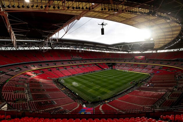 Mandatory Credit: Photo by Juan Gasparini JMP Shutterstock (13421987d) A general view inside the stadium is seen prior to the game England v Germany, UK - 26 Sep 2022 Editorial use only England v Germany, UK - 26 Sep 2022 Editorial use only  Copyright: xJuanxGasparini JMP Shutterstockx 13421987d