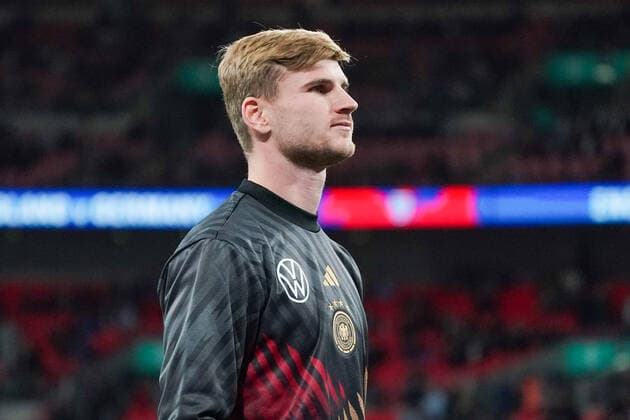 Timo Werner (Deutschland Germany) - London 26.09.2022: England vs. Deutschland, UEFA Nations League, 6. Spieltag, Wembley Stadium