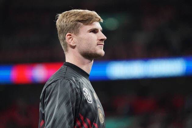 Timo Werner (Deutschland Germany) - London 26.09.2022: England vs. Deutschland, UEFA Nations League, 6. Spieltag, Wembley Stadium