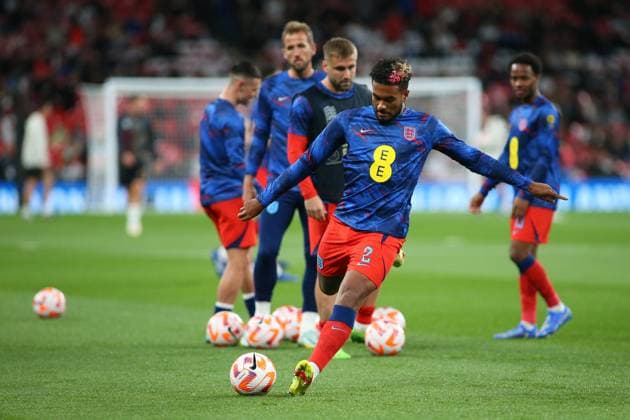 London, England, Monday 26th Sep 2022 Reece James (2 England) during the UEFA Nations League Group 3 game between England and Germany at Wembley Stadium in London, England (Sports Press Photo SPP) Copyright: xSportsxPressxPhotoxSPPx spp-en-SpPrPhSp-England v Germany-9