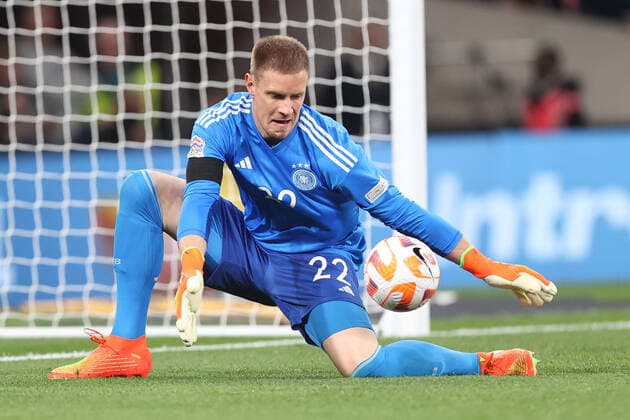 England v Germany 26 September 2022, London - UEFA Nations League - League A (Group 3) - England v Germany - Germany goalkeeper Marc-Andre ter Stegen - Photo: Charlotte Wilson Offside. London UK Copyright: xCharlottexWilsonx xOffsidexOffside