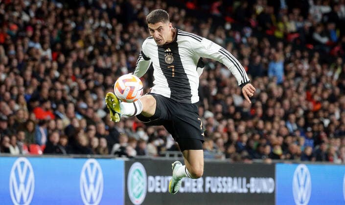 London , Fußball UEFA Nations League England vs. Deutschland , Kai Havertz ( GER )