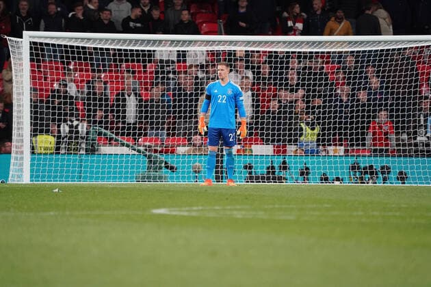 Torwart Goalie Marc-Andre ter Stegen (Deutschland Germany) - London 26.09.2022: England vs. Deutschland, UEFA Nations League, 6. Spieltag, Wembley Stadium