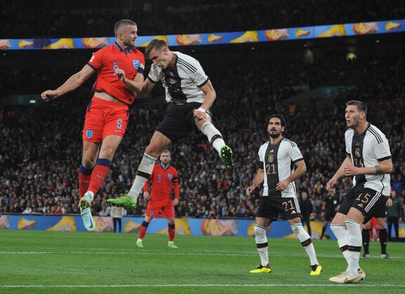 Football - 2023 UEFA Nations League - Group C - Round Six - England vs Germany - Wembley Stadium - Monday 26th September 2022 Eric Dier of England 