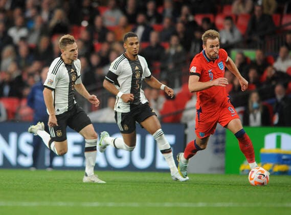 Football - 2023 UEFA Nations League - Group C - Round Six - England vs Germany - Wembley Stadium - Monday 26th September 2022 of England 