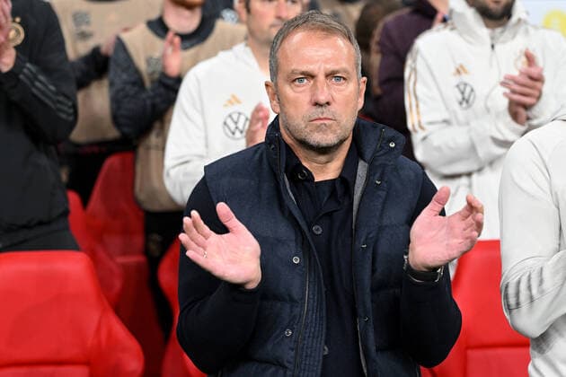 London, Wembley Stadium, 26.09.22, GER, Herren, UEFA Nations League, Saison 2022-2023, England - Deutschland Bild: Trainer Hans-Dieter Flick (Deutschland Nur fuer journalistische Zwecke! Only for editorial use! England United Kingdom