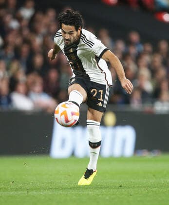 Ilkay Gündogan (GER) . England-Deutschland . Fussball-Länderspiel 2022, Nations League . Mönchengladbach, GER, 26.09.2022 ,