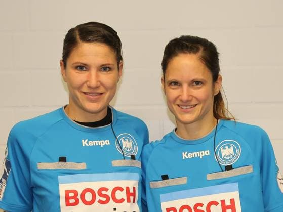 DHB Handball Schiedsrichterinnen Tanja Kuttler und Maike Merz am 29.12.2019 in Magdeburg DHB Handball Schiedsrichterinnen Tanja Kuttler und Maike Merz am 29.12.2019 in Magdeburg - DHB handball referees Tanja Kuttler and Maike Merz on December 29th, 2019 in Magdeburg (License=RM) 14883713 LIC:RM