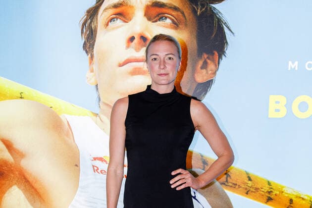 220927 Sarah Sjöström pa röda mattan vid galapremiären av filmen Born to fly den 27 september 2022 i Stockholm. Copyright: MICHAELxCAMPANELLA BB220927BB160