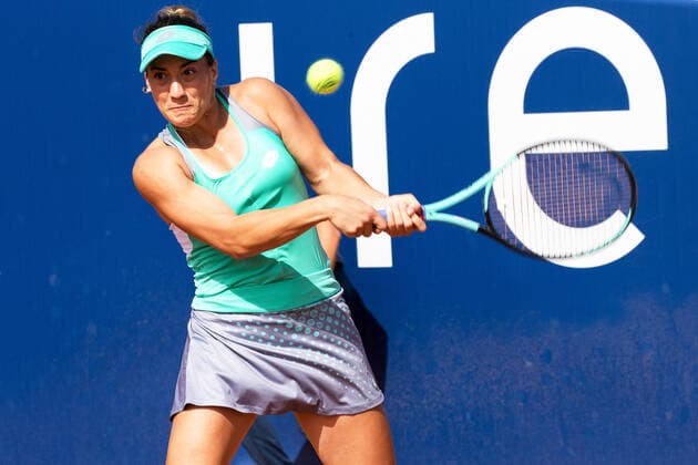 KOVINIC Danka of the Montenegro during Parma Ladies Open WTA250, Tennis Internationals in Parma, Italy, September 28 2022  Copyright: xValerioxOrigox xipa-agency.netx xLivexMediax 0