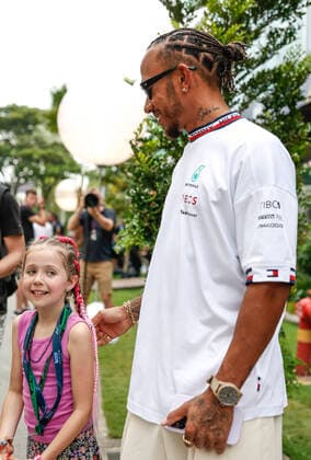 44 Lewis Hamilton (GBR, Mercedes-AMG Petronas F1 Team), F1 Grand Prix of Singapore at Marina Bay Street Circuit on September 29, 2022 in Singapore, Singapore. (Photo by HOCH ZWEI) Singapore Singapore