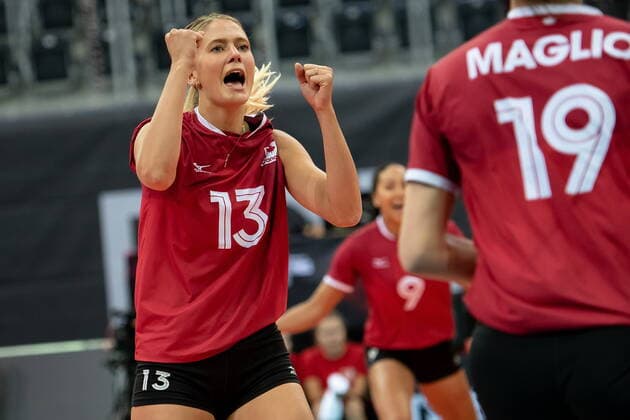LODZ 29.09.2022 MISTRZOSTWA SWIATA W SIATKOWCE KOBIET MECZ: KANADA - KAZAKHSTAN --- FIVB VOLLEYBALL WOMENS World Championship, WM, Weltmeisterschaft 2022 MATCH: CANADA - KAZAKHSTAN N Z BRIE KING FOT. PAWEL PIOTROWSKI 400mm.pl NEWSPIX.PL --- Newspix.pl  20220929PAP026
