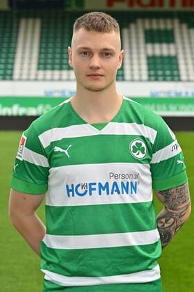 29.09.2022 - SpVgg Greuther Fürth ( Kleeblatt Spielvereinigung ) - 1. Fussball Bundesliga - Saison 2022 2023 - Fototermin Porträttermin - - Einzelbild Einzelfoto Portrait Porträt Kopfbild - Robin Kehr (7, SpVgg Greuther Fürth )