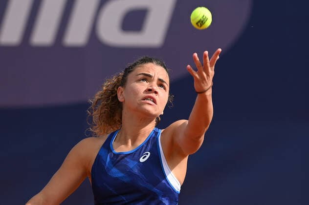Jasmine Paolini during Parma Ladies Open WTA250, Tennis Internationals in Parma, Italy, September 29 2022  Copyright: xAlessioxTarpinix xipa-agency.netx xLivexMediax 0