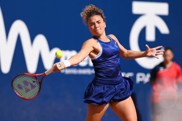 Jasmine Paolini during Parma Ladies Open WTA250, Tennis Internationals in Parma, Italy, September 29 2022  Copyright: xAlessioxTarpinix xipa-agency.netx xLivexMediax 0
