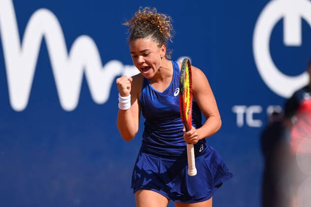 September 29, 2022, Parma, Italy: Parma, Italy, Tennis Club Parma, September 29, 2022, Jasmine Paolini during Parma Ladies Open WTA250 - Tennis Internationals. Tennis Internationals - Parma Ladies Open WTA250, Parma, Italy  - ZUMAl164 20220929_zsa_l164_209 Copyright: xAlessioxTarpinix